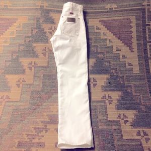 High Rise Vintage Wrangler jeans white wedgie 29